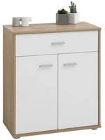 CARO-M&ouml;bel Highboard TOMMY, Kommode Sideboard Schrank Anrichte mit 2 T&uuml;ren
