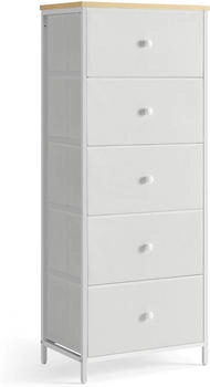 Songmics Aufbewahrungsschrank mit Stoff-Schubladen 45x112,3cm (LTS315W01)