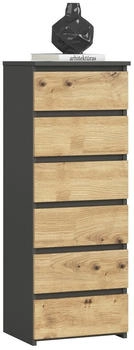 Home Collective Kommode mit Schubladen 40x109cm (K4284)
