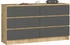 Akord Furniture Factory K140 138x77cm mit 6 Schubladen