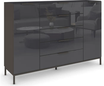 Rauch Flipp 180x100cm graphit/Glas basalt