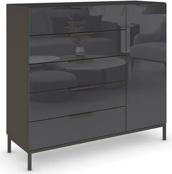Rauch Flipp 120x110cm graphit/Glas basalt