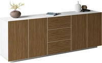 Home affaire Sideboard "Vega Sideboard,Kommode,220 cm" mit 4 T&uuml;ren und 3