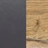 Helvetia Toledo 159x83,4cm anthrazit-hochglanz/alteiche
