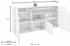 Helvetia Toledo 159x83,4cm anthrazit-hochglanz/alteiche