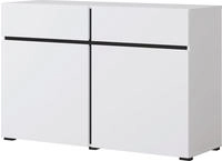 OTTO home Sideboard "Cross,Breite 119,5 cm, moderne grifflose Kommode,2 T&uuml;ren/2