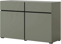 OTTO home Sideboard "Cross,Breite 119,5 cm, moderne grifflose Kommode,2 T&uuml;ren/2