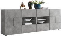 Home affaire Sideboard "Dama Breite 241, Kommode 2 T&uuml;ren u. 4 Schubk&auml;sten,