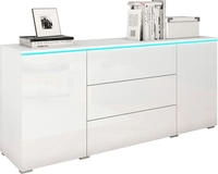 Home affaire Sideboard "VERA, grifflos" verstellbare Einlegeb&ouml;den, Wahlweise mit