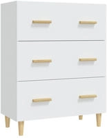 vidaXL Sideboard Wei&szlig; 70x34x90 cm Holzwerkstoff