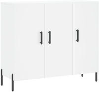 vidaXL Sideboard Wei&szlig; 90x34x80 cm Holzwerkstoff