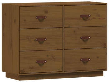 vidaXL Sideboard Massivholz Kiefer 100x75cm (820145)