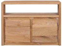 vidaXL Sideboard 80x30x60 cm Massivholz Teak