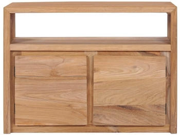 vidaXL Sideboard Massivholz Teak 80x60cm (282847)
