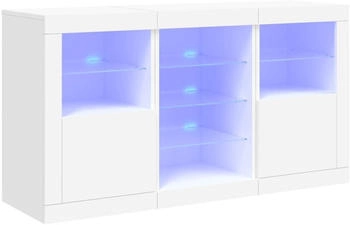 vidaXL Sideboard mit LED-Leuchten 123x67cm (3209079)