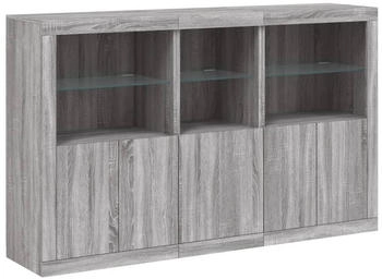vidaXL Sideboard mit LED-Leuchten 162x100cm (3209147)