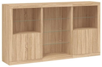 vidaXL Sideboard mit LED-Leuchten 181,5x100cm (3209179)