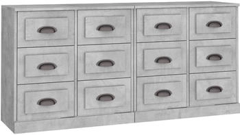 vidaXL Sideboards 2 Stk. Holzwerkstoff 70x67,5cm (3185283)