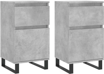 vidaXL Sideboards 2 Stk. Holzwerkstoff 40x70cm (831173)