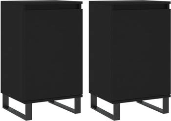 vidaXL Sideboards 2 Stk. Holzwerkstoff 40x70cm (831071)