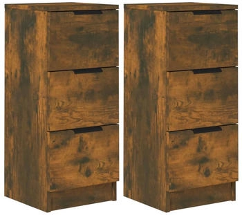 vidaXL Sideboards 2 Stk. Holzwerkstoff 30x70cm (817013)