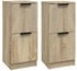 vidaXL Sideboards 2 Stk. Holzwerkstoff 30x70cm (811176)