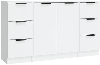 vidaXL Sideboards 3 Stk. Holzwerkstoff 30x70cm (3115836)