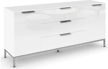 Rauch Flipp 160x72cm alpinweiß/Glas kristallweiß