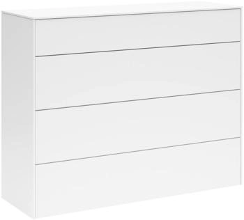 set one by Musterring Riverside 121x97cm ice white supermatt
