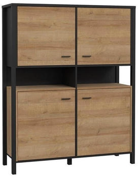 Forte High Rock 121,3x152,3cm braun/schwarz