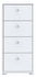 Forte Tempra 39x86cm weiß