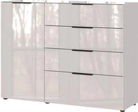 GERMANIA Sideboard "Oakland" in 2 Breiten, Fronten und Oberboden mit Glasauflage