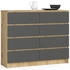 Akord Furniture Factory K120 120x99cm mit 6 Schubladen