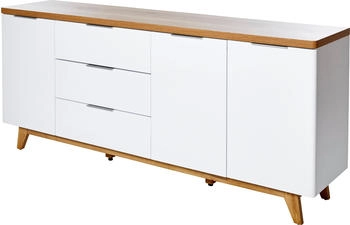 Jahnke Libre 180x77,4cm kerneiche/weiß