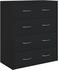 vidaXL Kommode mit 4 Schubladen 60x71cm (342577)