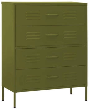 vidaXL Kommode Stahl 80x101,5cm (336198)