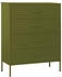 vidaXL Kommode Stahl 80x101,5cm (336198)