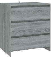 vidaXL Sideboard Grau Sonoma 70x41x75 cm Holzwerkstoff