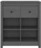 vidaXL Sideboard Massivholz Kiefer 70x80cm (813766)