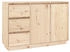 vidaXL Sideboard Massivholz Kiefer 111x75cm (813804)
