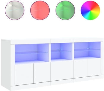 vidaXL Sideboard mit LED-Leuchten 162x67cm (3208995)