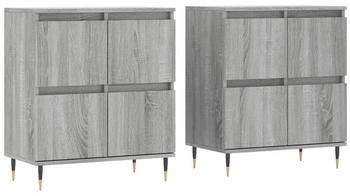 vidaXL Sideboards 2 Stk. Holzwerkstoff 120x70cm (3190171)