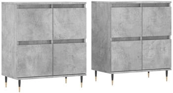 vidaXL Sideboards 2 Stk. Holzwerkstoff 120x70cm (3190169)