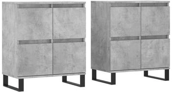 vidaXL Sideboards 2 Stk. Holzwerkstoff 120x70cm (3190185)