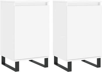 vidaXL Sideboards 2 Stk. Holzwerkstoff 40x70cm (831069)