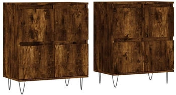 vidaXL Sideboards 2 Stk. Holzwerkstoff 120x70cm (3190178)