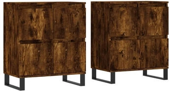 vidaXL Sideboards 2 Stk. Holzwerkstoff 120x70cm (3190186)
