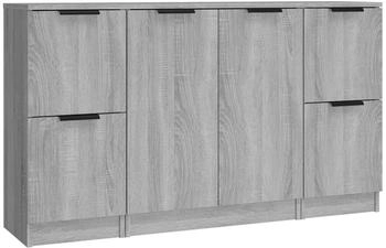 vidaXL Sideboards 3 Stk. Holzwerkstoff 30x70cm (3115850)