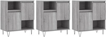 vidaXL Sideboards 3 Stk. Holzwerkstoff 180x70cm (3190155)