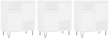 vidaXL Sideboards 3 Stk. Holzwerkstoff 180x70cm (3190149)